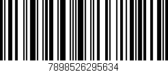 Código de barras (EAN, GTIN, SKU, ISBN): '7898526295634'