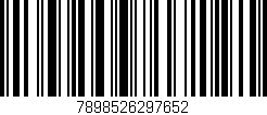 Código de barras (EAN, GTIN, SKU, ISBN): '7898526297652'