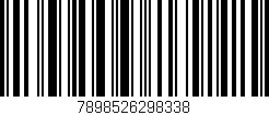 Código de barras (EAN, GTIN, SKU, ISBN): '7898526298338'