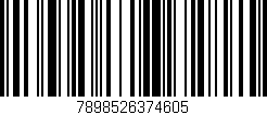 Código de barras (EAN, GTIN, SKU, ISBN): '7898526374605'