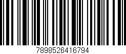 Código de barras (EAN, GTIN, SKU, ISBN): '7898526416794'
