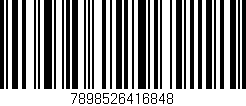 Código de barras (EAN, GTIN, SKU, ISBN): '7898526416848'