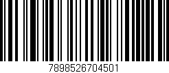 Código de barras (EAN, GTIN, SKU, ISBN): '7898526704501'