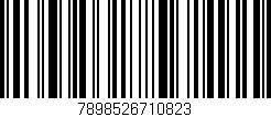 Código de barras (EAN, GTIN, SKU, ISBN): '7898526710823'