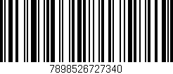 Código de barras (EAN, GTIN, SKU, ISBN): '7898526727340'