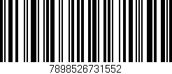 Código de barras (EAN, GTIN, SKU, ISBN): '7898526731552'