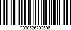 Código de barras (EAN, GTIN, SKU, ISBN): '7898526733686'