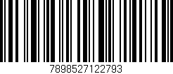 Código de barras (EAN, GTIN, SKU, ISBN): '7898527122793'