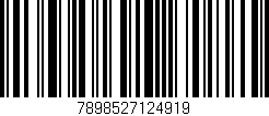 Código de barras (EAN, GTIN, SKU, ISBN): '7898527124919'