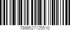 Código de barras (EAN, GTIN, SKU, ISBN): '7898527125510'