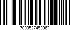 Código de barras (EAN, GTIN, SKU, ISBN): '7898527459967'