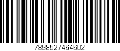 Código de barras (EAN, GTIN, SKU, ISBN): '7898527464602'