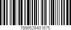 Código de barras (EAN, GTIN, SKU, ISBN): '7898528401675'