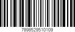 Código de barras (EAN, GTIN, SKU, ISBN): '7898529510109'
