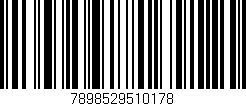 Código de barras (EAN, GTIN, SKU, ISBN): '7898529510178'