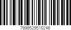Código de barras (EAN, GTIN, SKU, ISBN): '7898529510246'