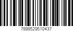 Código de barras (EAN, GTIN, SKU, ISBN): '7898529510437'
