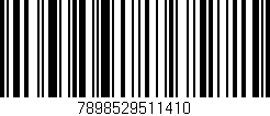 Código de barras (EAN, GTIN, SKU, ISBN): '7898529511410'