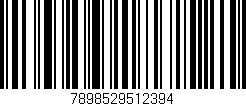 Código de barras (EAN, GTIN, SKU, ISBN): '7898529512394'