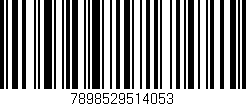 Código de barras (EAN, GTIN, SKU, ISBN): '7898529514053'