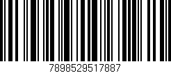 Código de barras (EAN, GTIN, SKU, ISBN): '7898529517887'