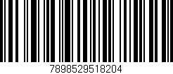 Código de barras (EAN, GTIN, SKU, ISBN): '7898529518204'
