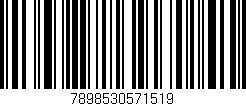 Código de barras (EAN, GTIN, SKU, ISBN): '7898530571519'