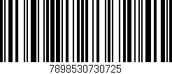 Código de barras (EAN, GTIN, SKU, ISBN): '7898530730725'