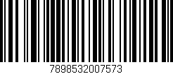 Código de barras (EAN, GTIN, SKU, ISBN): '7898532007573'