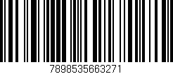 Código de barras (EAN, GTIN, SKU, ISBN): '7898535663271'