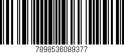 Código de barras (EAN, GTIN, SKU, ISBN): '7898536089377'