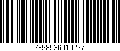 Código de barras (EAN, GTIN, SKU, ISBN): '7898536910237'