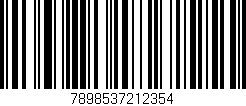 Código de barras (EAN, GTIN, SKU, ISBN): '7898537212354'