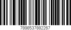 Código de barras (EAN, GTIN, SKU, ISBN): '7898537882267'