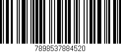 Código de barras (EAN, GTIN, SKU, ISBN): '7898537884520'