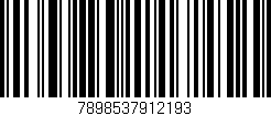 Código de barras (EAN, GTIN, SKU, ISBN): '7898537912193'