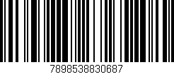 Código de barras (EAN, GTIN, SKU, ISBN): '7898538830687'