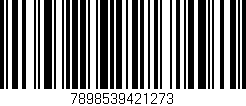 Código de barras (EAN, GTIN, SKU, ISBN): '7898539421273'