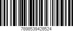 Código de barras (EAN, GTIN, SKU, ISBN): '7898539428524'