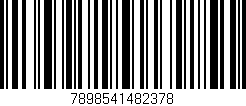 Código de barras (EAN, GTIN, SKU, ISBN): '7898541482378'