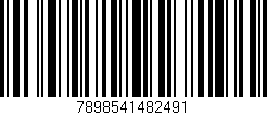 Código de barras (EAN, GTIN, SKU, ISBN): '7898541482491'