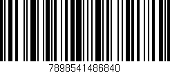 Código de barras (EAN, GTIN, SKU, ISBN): '7898541486840'