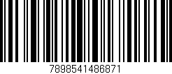 Código de barras (EAN, GTIN, SKU, ISBN): '7898541486871'