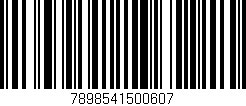 Código de barras (EAN, GTIN, SKU, ISBN): '7898541500607'