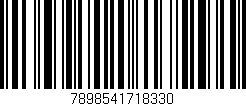 Código de barras (EAN, GTIN, SKU, ISBN): '7898541718330'