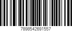 Código de barras (EAN, GTIN, SKU, ISBN): '7898542691557'