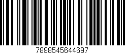 Código de barras (EAN, GTIN, SKU, ISBN): '7898545644697'