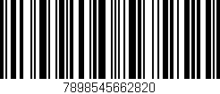 Código de barras (EAN, GTIN, SKU, ISBN): '7898545662820'
