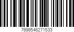 Código de barras (EAN, GTIN, SKU, ISBN): '7898546271533'