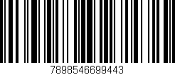 Código de barras (EAN, GTIN, SKU, ISBN): '7898546699443'